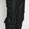 Mens Black Leather Cargo Trouser - Real Sheep Skin - Image 5